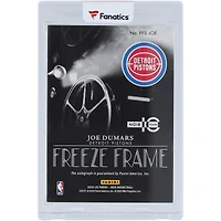 Carte autographiée de Joe Dumars (Detroit Pistons) 2024-25 Panini Noir Freeze Frame Signatures #FFS-JOE #48/75