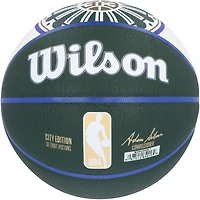 Joe Dumars Detroit Pistons Autographed Wilson 2022-23 City Edition Collector's Basketball with "HOF 06" Inscription