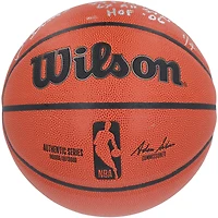 Joe Dumars Detroit Pistons Autographed Wilson Authentic Series Indoor/Outdoor Basketball with Multiple Inscriptions - Limited Edition #1/4