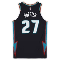 Kevin Huerter Detroit Pistons Game-Used #27 Black Nike City Edition Jersey vs. Charlotte Hornets on April 10, 2026 - Size 50+4