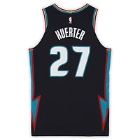 Maillot Nike City Edition noir n° 27 porté par Kevin Huerter (Detroit Pistons) lors de la saison NBA 2025-2026 - Taille 50+4