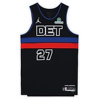 Kevin Huerter Detroit Pistons Game-Used #27 Black Nike Jersey vs. Minnesota Timberwolves on April 2, 2026 - Size 50+4