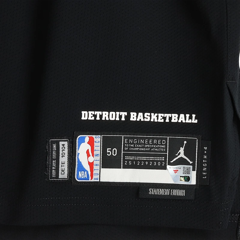 Kevin Huerter Detroit Pistons Game-Used #27 Nike Jersey Worn During the 2025-26 NBA Season