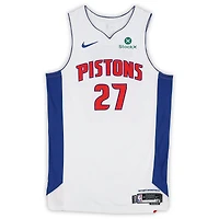 Kevin Huerter Detroit Pistons Game-Used #27 White Nike Jersey Worn During the 2025-26 NBA Season - Size 50+4
