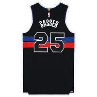 Marcus Sasser Detroit Pistons Game-Used #25 Black Nike Jersey vs. Minnesota Timberwolves on April 2, 2026 - Size 46+4