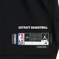 Marcus Sasser Detroit Pistons Game-Used #25 Black Nike Jersey vs. Minnesota Timberwolves on April 2, 2026 - Size 46+4
