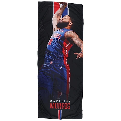 Markieff Morris Detroit Pistons Team-Issued Black Banner