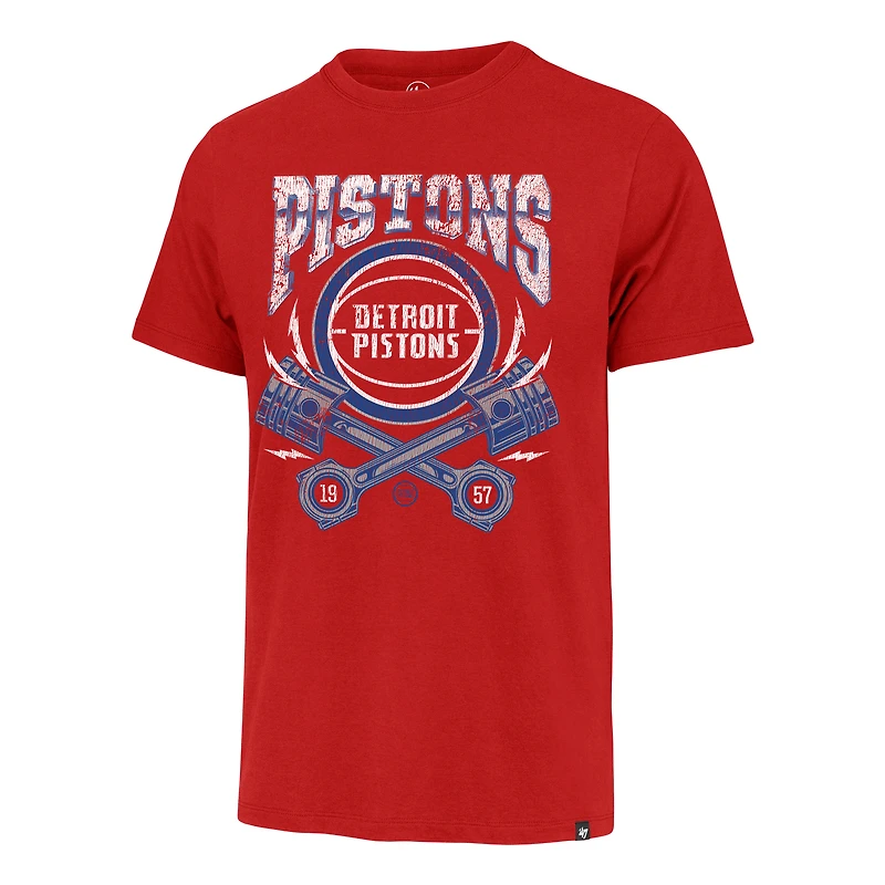 Men's '47  Red Detroit Pistons Regional Foundation T-Shirt