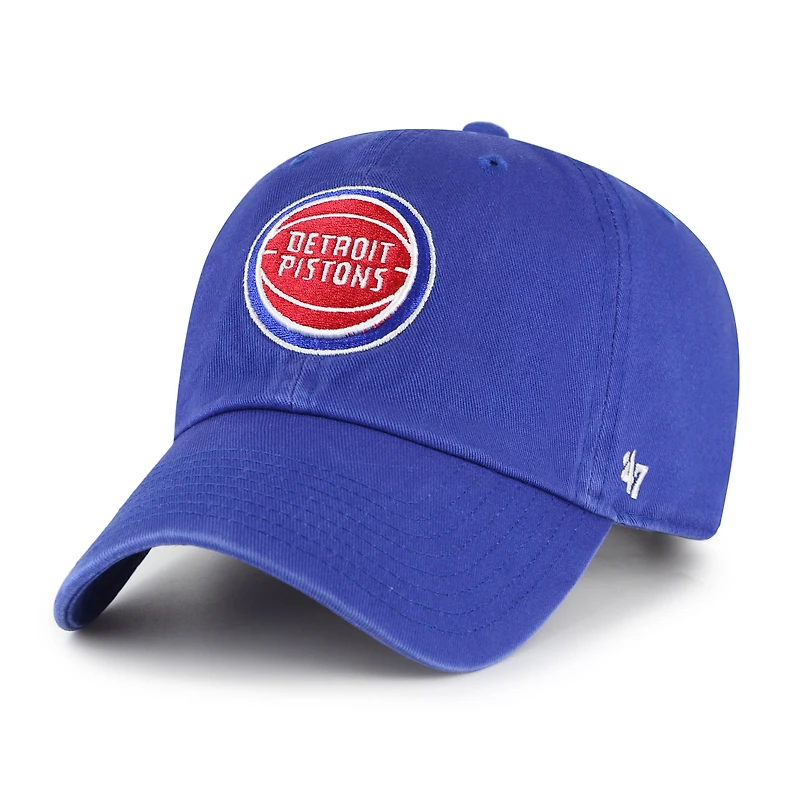 Casquette ajustable homme '47 Royal Detroit Pistons Core Logo Clean Up