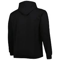 Sweat à capuche noir Detroit Pistons Big & Tall Heart Soul pour homme