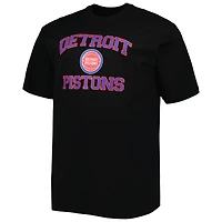 T-shirt Detroit Pistons Big & Tall Heart Soul noir pour homme