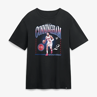 Men's Cade Cunningham Black Detroit Pistons Hype T-Shirt
