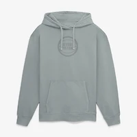 Sweat à capuche gris délavé Detroit Pistons pour homme, de la marque Fanatics.