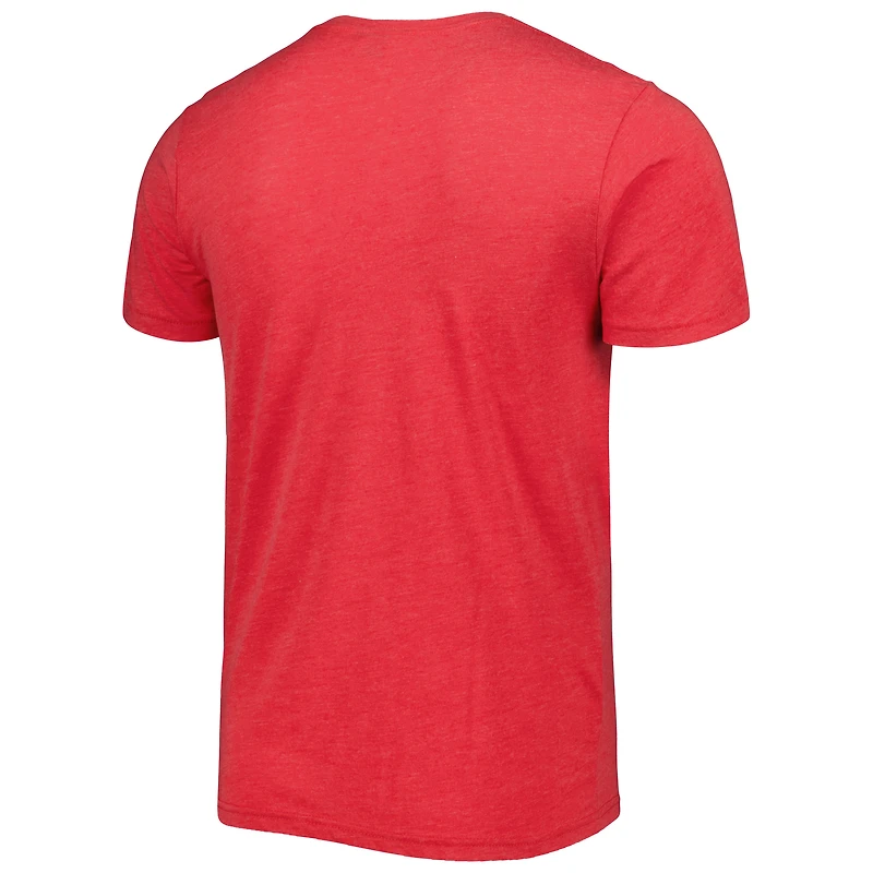 T-shirt à trois mélanges NBA Jam Homage Cade Cunningham & Jaden Ivey Red Detroit Pistons pour homme