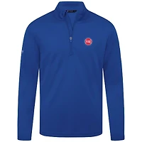 Haut à fermeture éclair quart de tour Heron Royal Detroit Pistons pour homme Levelwear