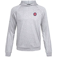 Men's Levelwear White Detroit Pistons Challenger Pullover Hoodie