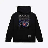 Men's Mitchell & Ness  Black Detroit Pistons Ball Out Hoodie