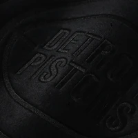 Men's Mitchell & Ness  Black Detroit Pistons Phantom Fleece Hoodie