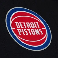 Polo noir Mitchell & Ness Detroit Pistons pour homme