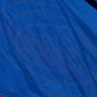 Men's Mitchell & Ness Blue Detroit Pistons Playmaker Full-Zip Hooded Windbreaker Jacket