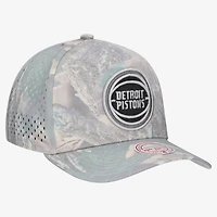 Men's Mitchell & Ness Camo Detroit Pistons Pro Pinch Adjustable Hat