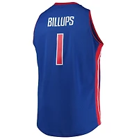 Maillot Swingman Mitchell & Ness Chauncey Billups Detroit Pistons bleu 2003/04 Big Tall Hardwood Classics pour hommes