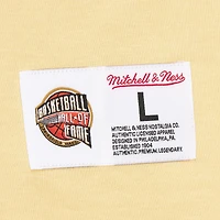 T-shirt premium pour homme Mitchell & Ness Chauncey Billups crème Detroit Pistons