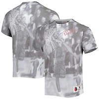 T-shirt Detroit Pistons Above The Rim Mitchell & Ness pour homme Rasheed Wallace gris chiné
