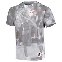 T-shirt Detroit Pistons Above The Rim Mitchell & Ness pour homme Rasheed Wallace gris chiné