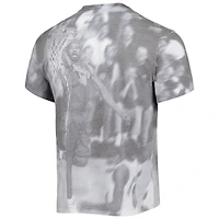 Men's Mitchell & Ness Rasheed Wallace Heather Gray Detroit Pistons Above The Rim T-Shirt