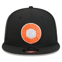 Men's New Era  Black Detroit Pistons 2024/25 City Edition Alternate 9FIFTY Snapback Hat