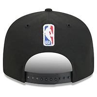 Men's New Era  Black Detroit Pistons 2024/25 City Edition Alternate 9FIFTY Snapback Hat