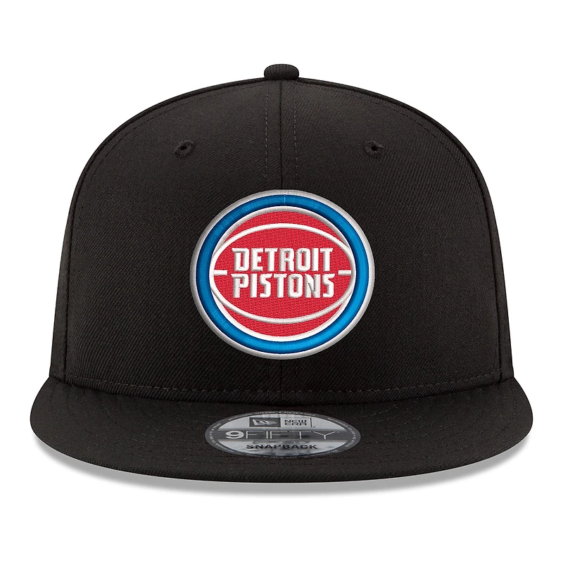 Men's New Era  Black Detroit Pistons 2026 NBA Playoffs 9FIFTY Snapback Hat