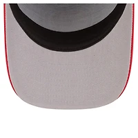 Men's New Era  Blue/Red Detroit Pistons 80s Throwback A-Frame 9FIFTY Snapback Hat