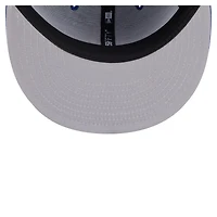 Casquette ajustée New Era Deceptor 59FIFTY bleue pour homme des Detroit Pistons