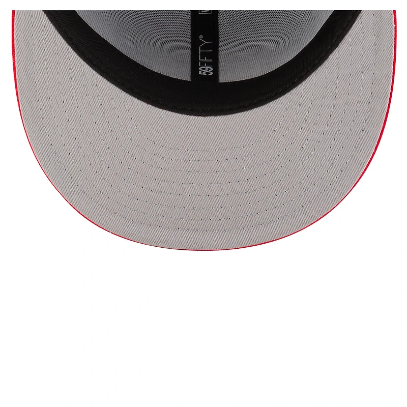Men's New Era  Blue Detroit Pistons Two-Tone 59FIFTY Fitted Hat