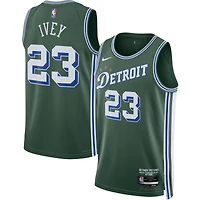 Maillot Detroit Pistons 2022/23 Swingman Nike Jaden Ivey Vert pour Homme - City Edition