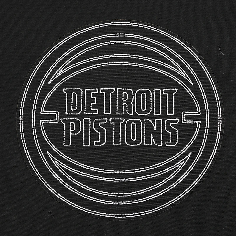 Men's Pro Standard Black Detroit Pistons Paint the City Pullover Sweatshirt