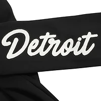 Men's Pro Standard Black Detroit Pistons Paint the City Pullover Sweatshirt