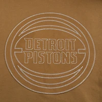 Sweat à capuche enfiler Pro Standard Brown Detroit Pistons Paint the City pour homme
