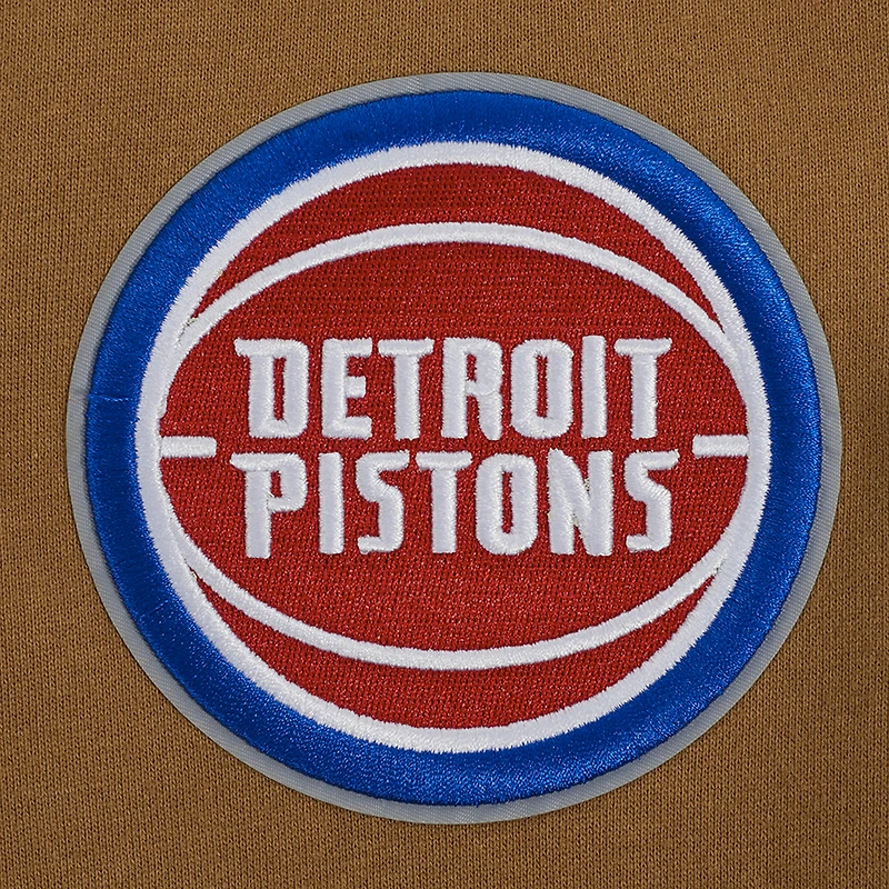 Sweat à capuche enfiler Pro Standard Brown Detroit Pistons Paint the City pour homme
