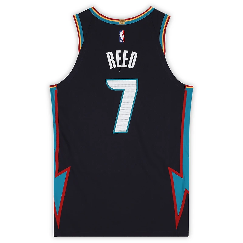 Paul Reed Detroit Pistons Game-Used #7 Black Nike City Edition Jersey vs. Charlotte Hornets on April 10, 2026 - Size 50+4