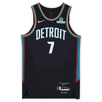 Paul Reed Detroit Pistons Game-Used #7 Black Nike City Edition Jersey vs. Charlotte Hornets on April 10, 2026 - Size 50+4