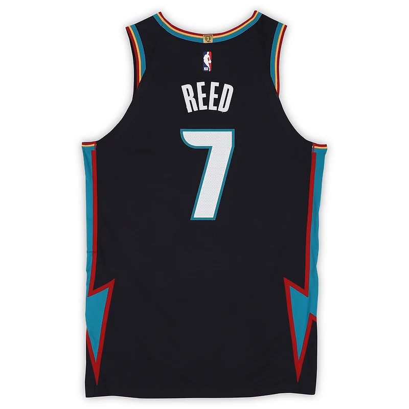 Paul Reed Detroit Pistons Game-Used #7 Black Nike City Edition Jersey Worn During the 2025-26 NBA Season - Size 50+4