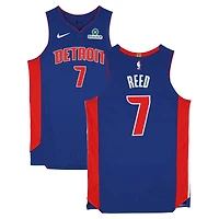 Paul Reed Detroit Pistons Game-Used #7 Blue Nike Jersey Worn During the 2025-26 NBA Season - Size 50+4