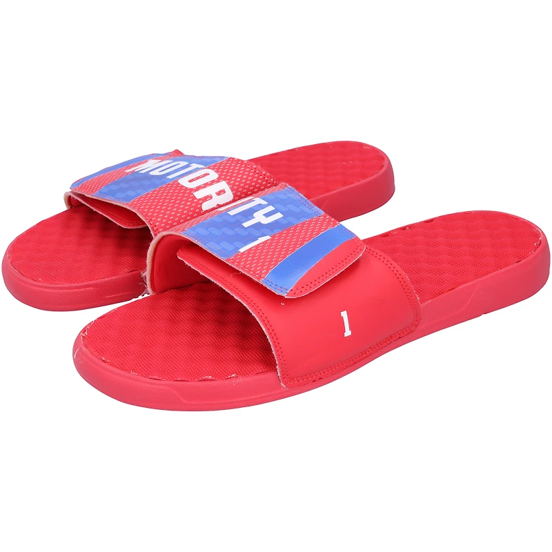 Reggie Jackson Detroit Pistons Team-Issued Red Sandals