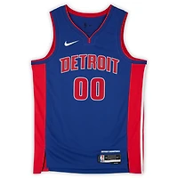 Ron Holland II Detroit Pistons Autographed Blue Nike Icon Edition Swingman Jersey with "2024 #5 Pick" and "To The 313" Inscriptions - Limited Editon #5/5