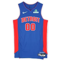 Ron Holland II Detroit Pistons Game-Used #00 Blue Nike Jersey vs. New York Knicks on April 29, 2025 - Round 1 Game 5 - Size 48+4