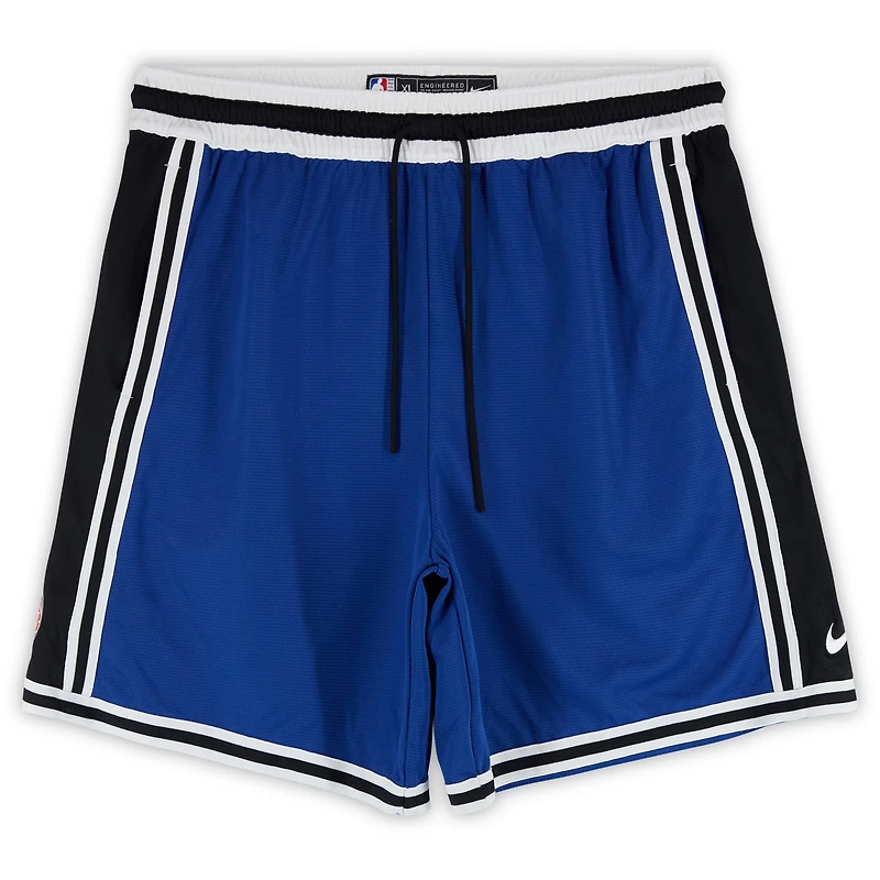Ron Holland II Detroit Pistons Player-Worn Blue Shorts from the 2024-25 NBA Season - Size XL