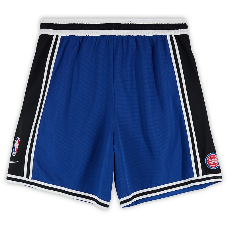 Ron Holland II Detroit Pistons Player-Worn Blue Shorts from the 2024-25 NBA Season - Size XL